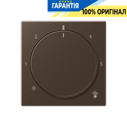 Панель для терморегулятора теплої підлоги JUNG A1749BFMO, колір мокко