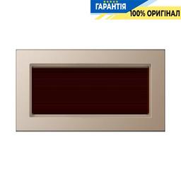 Рамка 2-га без перегородки JUNG A5582-0BFCH A 550 термопласт колір шампанського