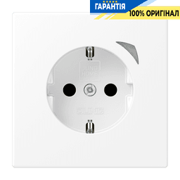 Розетка з заземленням 250V 16A JUNG HOME Energy BTLS1521SEWWM білий матовий