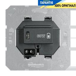 Механізм розетки USB Type-C з Power Delivery 5В DC 60Вт JUNG USBPD60CSW