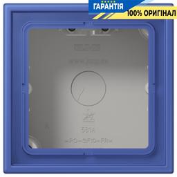 Коробка 1-постова накладного монтажу JUNG LC581A206 bleu outremer 31 (32020)