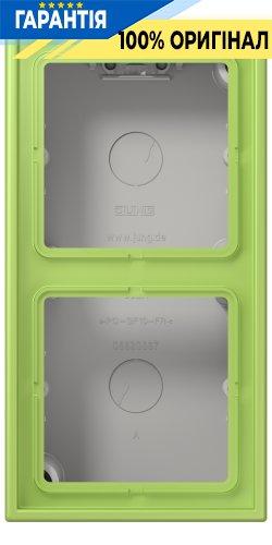 Коробка 2-постова накладного монтажу JUNG LC582A221 vert clair (32052)