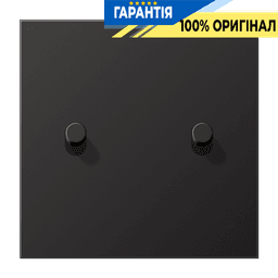 Центральна плата з 2-м тумблером «циліндр» LS1912 JUNG AL12-5DR01 Dark