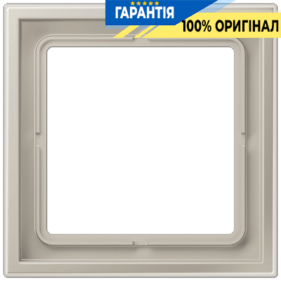 Рамка 1-стійкова JUNG LS Zero з нержавіючої сталі LSZ ES 981 BF