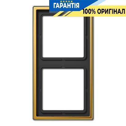 Рамка 2-а Jung LS982GGO золото
