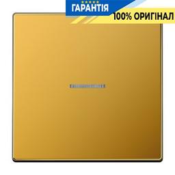 Клавіша 1-а з підсвічуванням Jung LS990KO5GGO золото