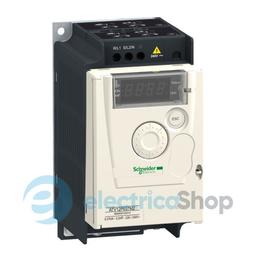 Перетворювач частоти Schneider Electric ATV12 0.37кВт 240В 1Ф на платформі