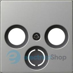 Накладка антеної розетки System 55 Gira 0869600 сталь