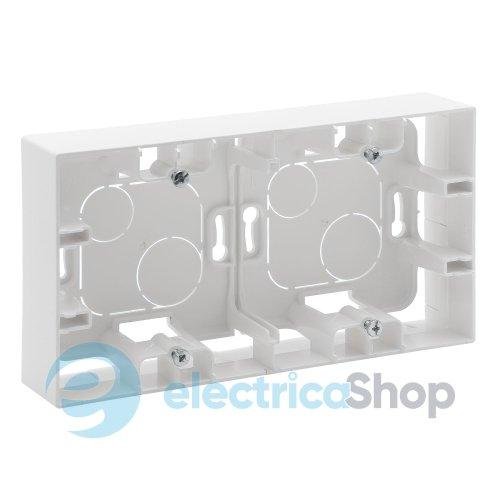 Коробка накладного монтажу 2-постова Legrand NILOE STEP 863198 колір білий