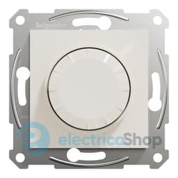 Димир поворотний 3-370Вт для серії Asfora Schneider Electric EPH6870123 крем