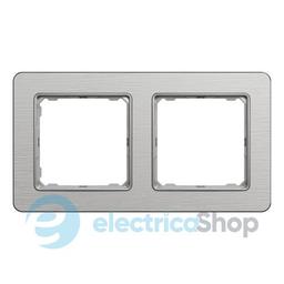 Рамка 2-пости Sedna Elements SDD370802U матовий алюміній