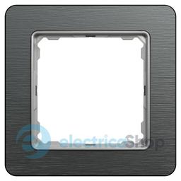 Рамка 1-пост Sedna Elements SDD372801U матовий титан
