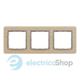 Рамка 3-пости Sedna Elements SDD380803U береза