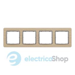 Рамка 4-пости Sedna Elements SDD380804U береза