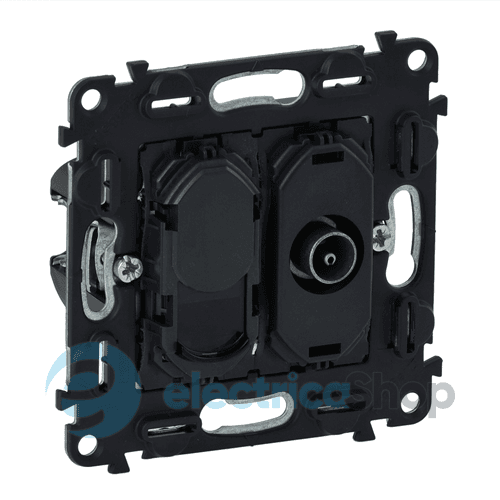 Розетка TV + RJ45 Кат.6 UTP Valena IN'MATIC 753055