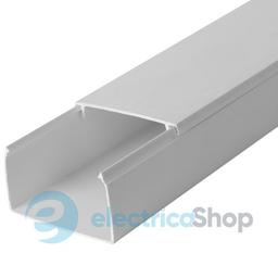 Короб пластиковий e.trunking.stand.80.60, 80х60мм, 2м s033010 E.NEXT