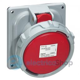 Розетка вбудована 125А 3К+Н+З 380В IP67 P17 Tempra Pro