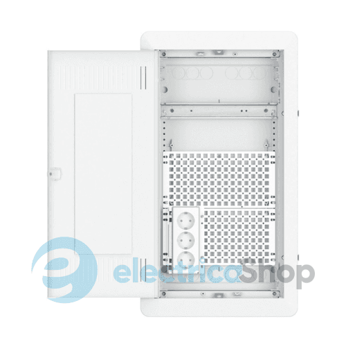 Мультимедійний щит 3 ряди 12+2 мод. Resi9 KV Schneider Electric внутр. білий