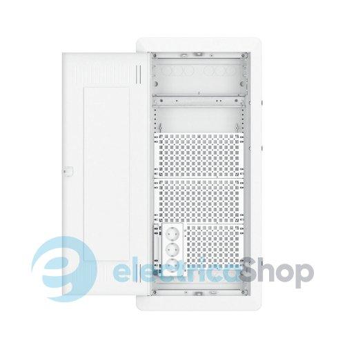 Мультимедійний щит 4 ряди 12+2 мод. Resi9 KV Schneider Electric внутр. білий