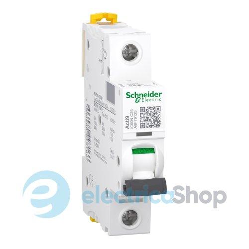 Автоматичний вимикач 1-п, 25A, C, 6кА, iC60N Acti9, Schneider Electric A9F79125