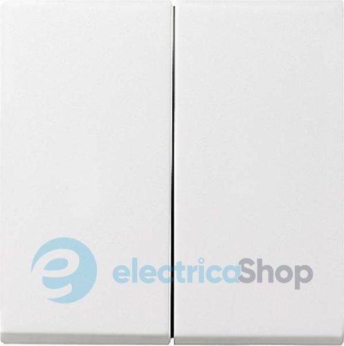 Клавіша 2-а System 55 Gira 029503 глянцевий білий