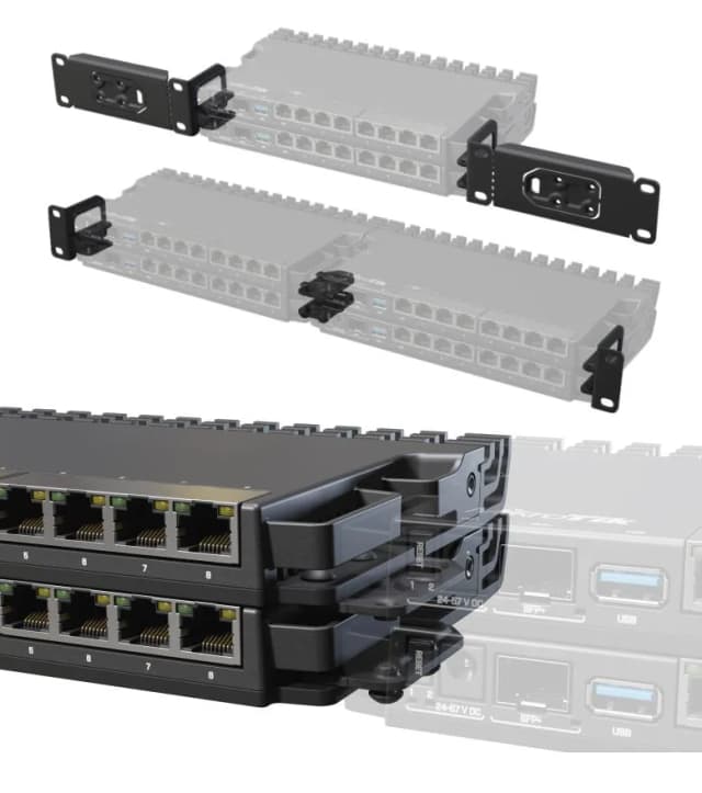 Набір для монтажу у стійку MikroTik K-79 для RB5009/L009