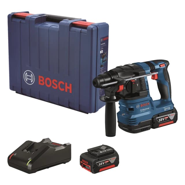 Перфоратор акумуляторний Bosch Professional GBH 185-LI SDS-Plus 18В акб 2х4А·год 1.9Дж 2.3кг