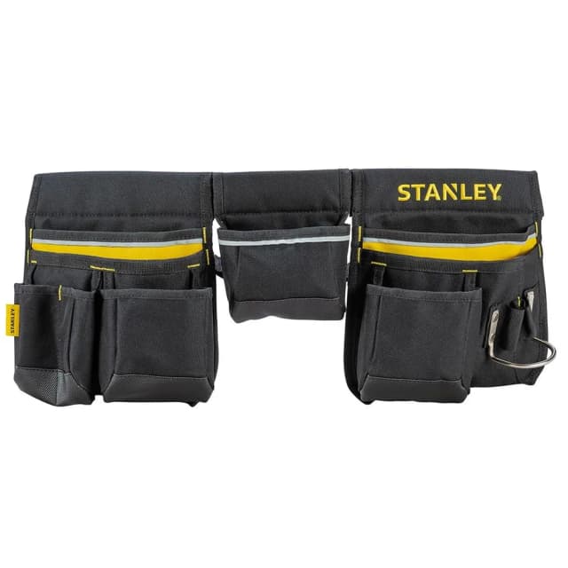 Пояс для інструменту Stanley Tool Apron, кишені, металевий тримач молотка, поліестер