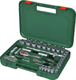 Набір торцевих головок та біт Bosch, 1/2", з тріскачкою, 25шт
