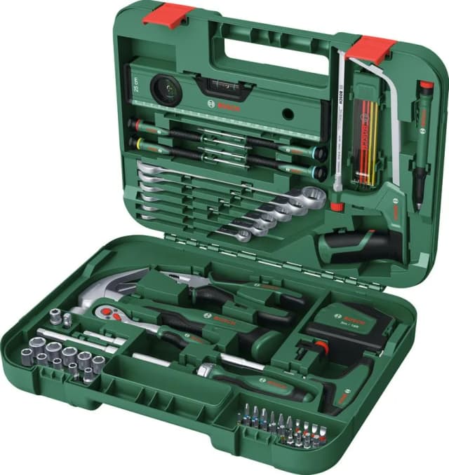 Набір інструментів Bosch, 1/2", CrV, 64шт