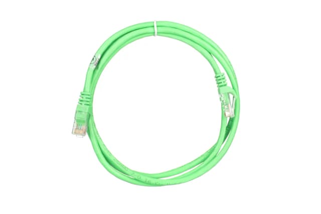 Патч-корд 2E САТ 5e, UTP, 1.50м, 26AWG, RJ45, 7/0.16, Cu, PVC, зелений