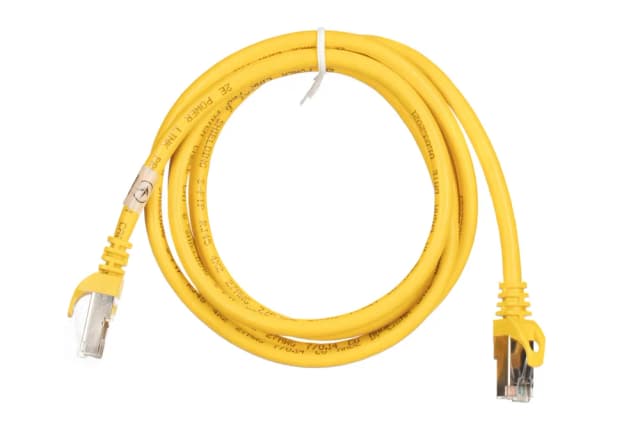 Патч-корд 2E САТ 6, S-FTP, 1.50м, 26AWG, RJ45, 7/0.16, Cu, PVC, жовтий