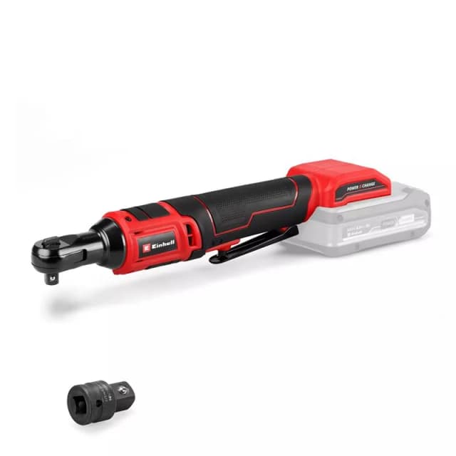 Гайковерт акумуляторний Einhell TE-RW 18/60 Li - Solo 18В 60Нм 260об/хв LED 3/8"-1/2" 0.82кг без АКБ та ЗП