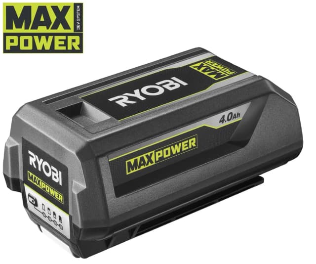 Акумулятор Ryobi Max Power RY36B40B 36В 4А·год 1.32кг