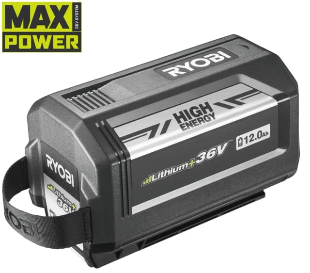 Акумулятор Ryobi Max Power RY36B12A High Energy Lithium+ 36В 12А·год 2.8кг