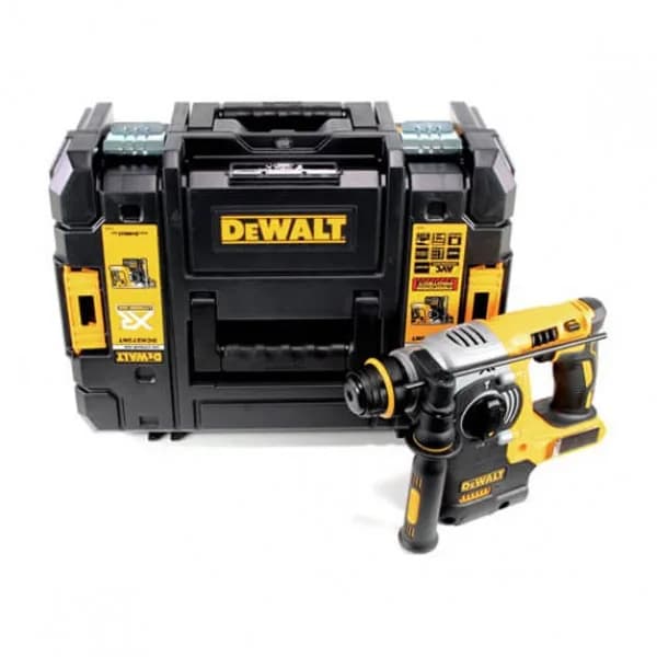 Перфоратор акумуляторний DeWalt SDS PLUS 18В 2.1Дж 0-1100об/хв 0-4600уд/хв 3 режими, кейс 2.5кг без АКБ і ЗП