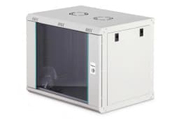 Шафа DIGITUS 19", 9U, Wall Mounting Dynamic-N, 600x450 мм, 60кг максимально, розібрана, сіра