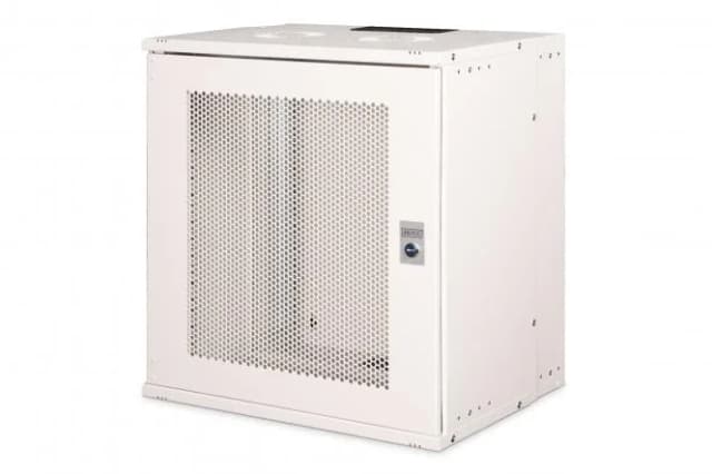 Шафа DIGITUS 19", 12U, SOHO PRO, перфоровані двері, 540x400 мм, 60кг максимально, сіра