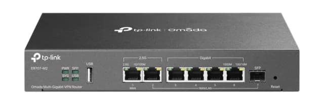 Мультисервісний Маршрутизатор TP-LINK ER707-M2, 1x2.5GE LAN, 1x2.5GE WAN/LAN, 4xGE LAN, 1xSFP WAN/LAN 1xUSB