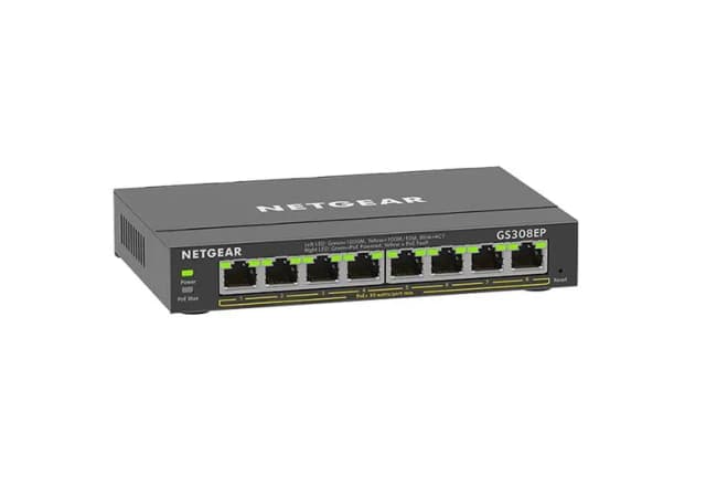 Комутатор NETGEAR GS308EP 8xGE PoE, 62Вт, WebSmart