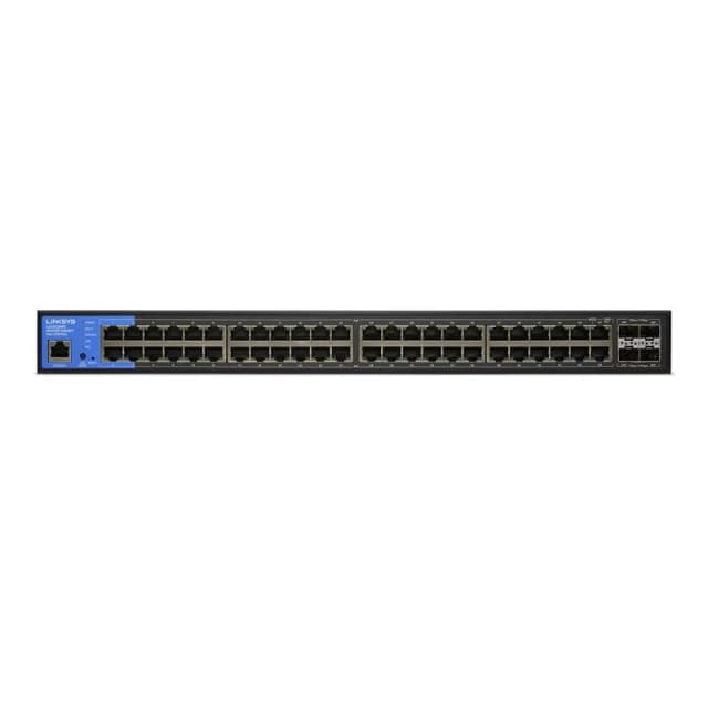 Комутатор Linksys LGS352MPC 48xGE PoE, 4x10GE SFP+, 740Вт, Керований L3