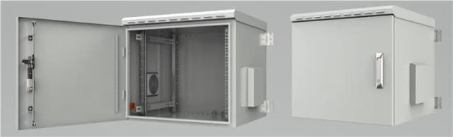 Шафа MIRSAN 19", 9U, IP55, зібрана, 600x600 мм, максимально 2000 кг, чорна
