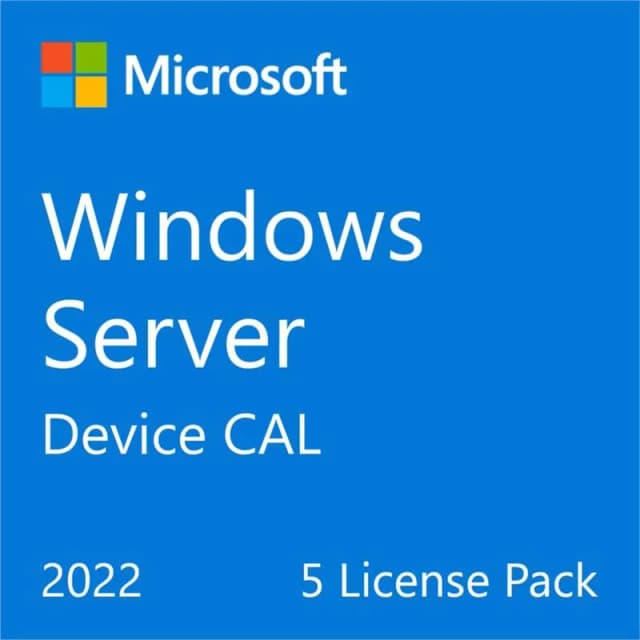 Примірник ПЗ Microsoft Windows Server 2022 CAL 5 Device англ, ОЕМ без носія