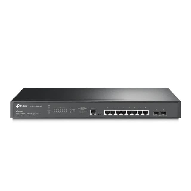 Комутатор TP-LINK SG3210XHP-M2 8x2.5GE (8xPoE), 2x10GE SFP+, 240Вт, Керований L2