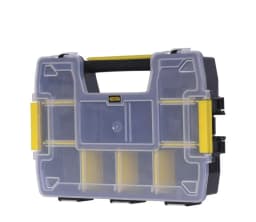 Органайзер Stanley Sort Master Light, 10 відділень, регульовані перегородки, 6.5х29.5x21.5см, пластик