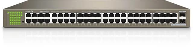 Комутатор TENDA TEG1050F 48xGE, 2xSFP Combo, Некерований