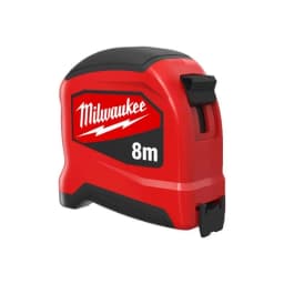 Рулетка Milwaukee SLIMLINE, 8мх25мм з фіксатором змотування, АБС-пластик