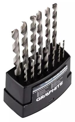 Набір свердел по металу GRAPHITE HSS HSS-G 2-8мм кейс 13шт