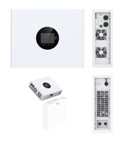Інвертор системи резервного живлення 2E Vezha PowerWall, 5000 Вт, MPPT 5.5 кВт, WiFi, розширення ємності, паралельне підключення