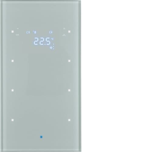 Скляний сенсор 3-кан. з регул.темп-ри, алюміній, TS Sensor
